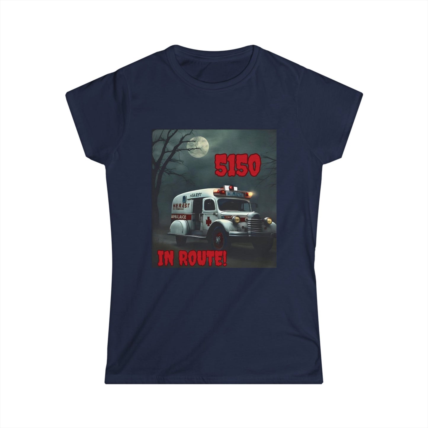 Ambulance Graphic Tee - S150 In Route, Funny Emergency Shirt, Halloween Costume, Nurse Gift, First Responder Apparel