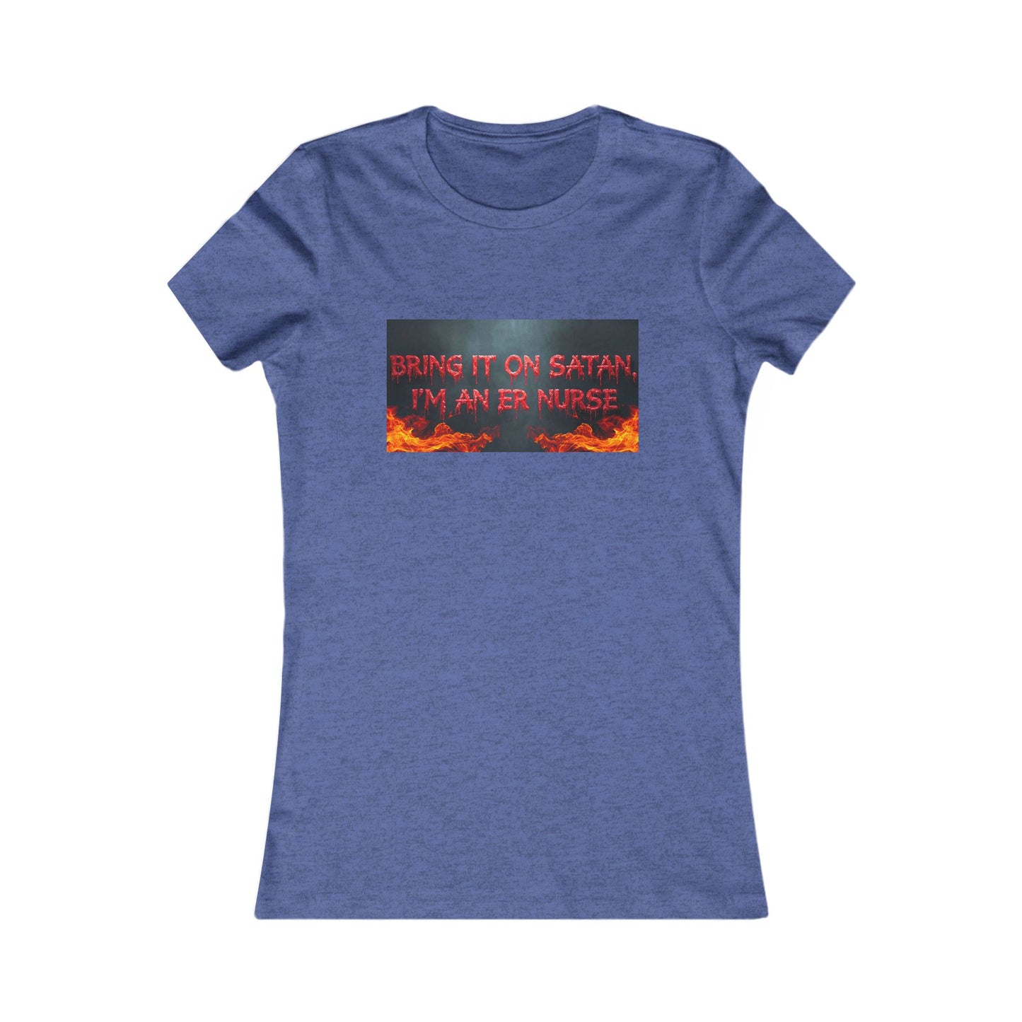 Nurse Graphic Tee, Funny ER Nurse Shirt, Halloween Gift, Nurse Appreciation Tee, Quirky Medical Humor Top, Work Uniform T-Shirt