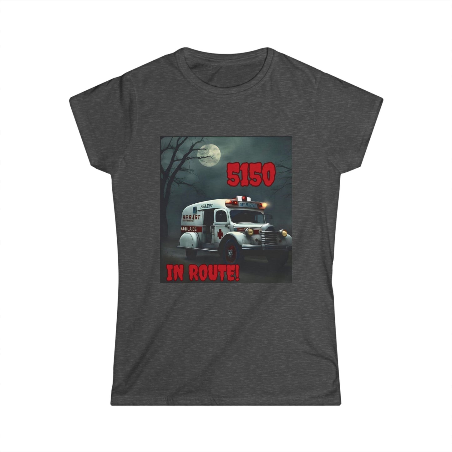 Ambulance Graphic Tee - S150 In Route, Funny Emergency Shirt, Halloween Costume, Nurse Gift, First Responder Apparel