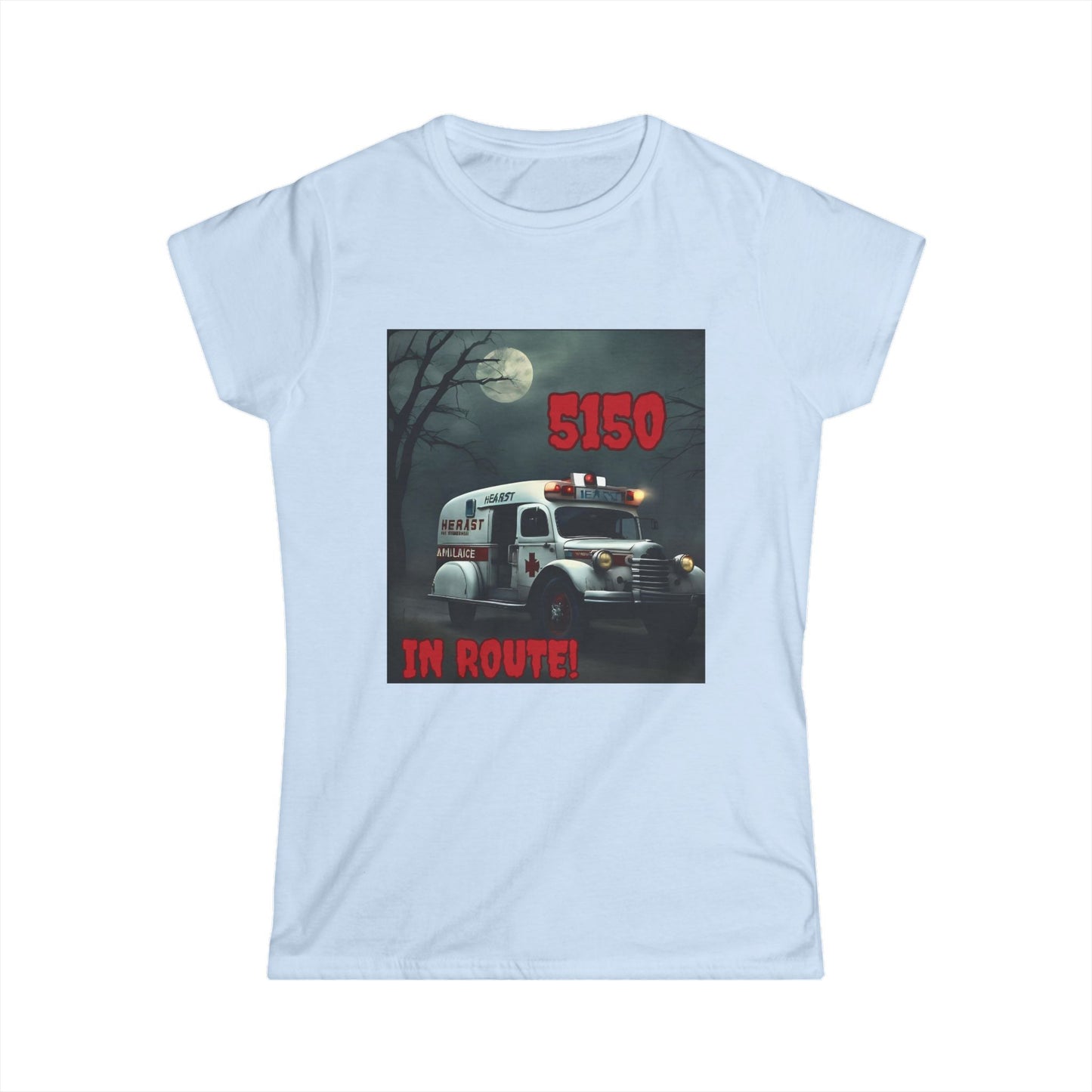Ambulance Graphic Tee - S150 In Route, Funny Emergency Shirt, Halloween Costume, Nurse Gift, First Responder Apparel