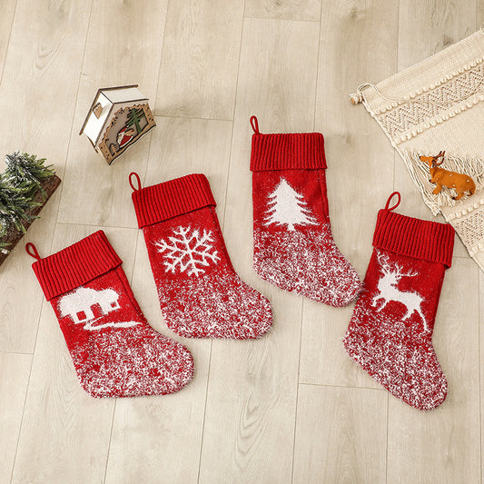 Holiday Hanging Sock Gift Bag