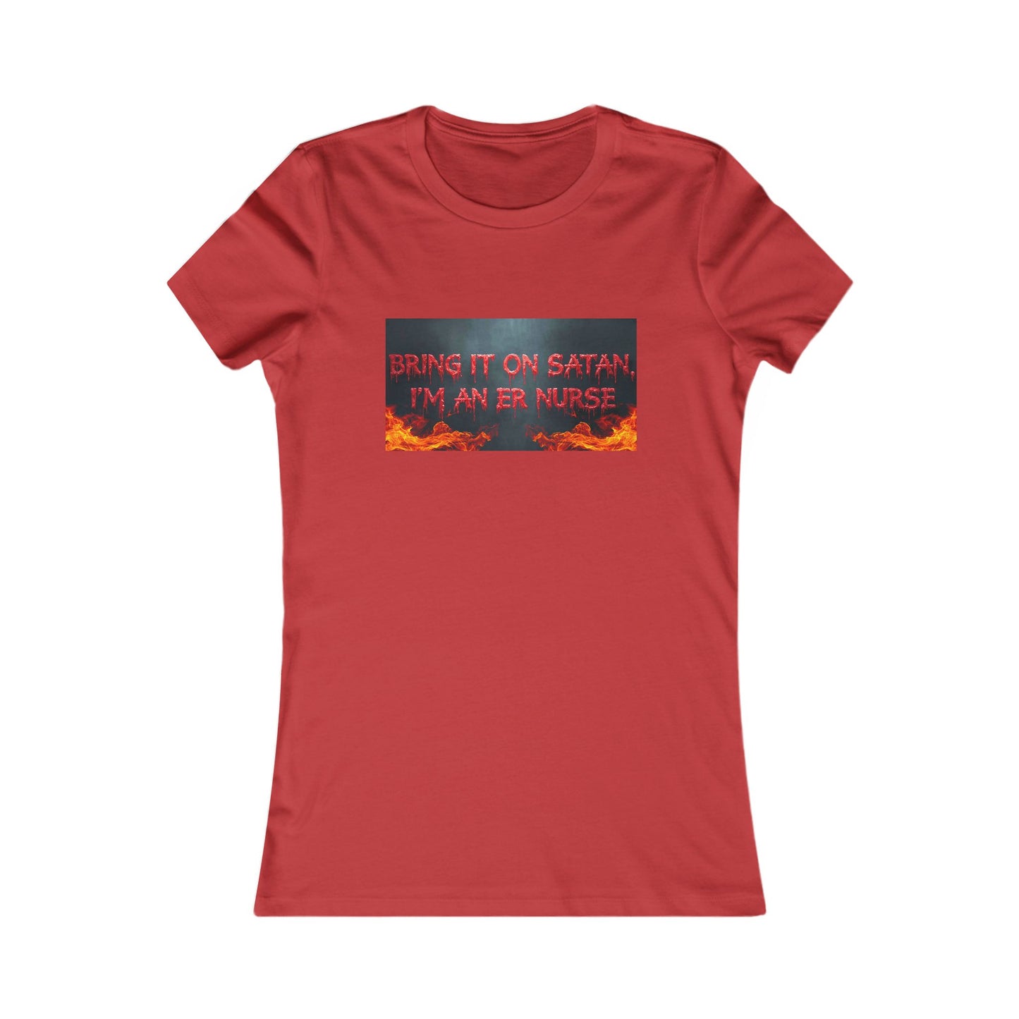 Nurse Graphic Tee, Funny ER Nurse Shirt, Halloween Gift, Nurse Appreciation Tee, Quirky Medical Humor Top, Work Uniform T-Shirt