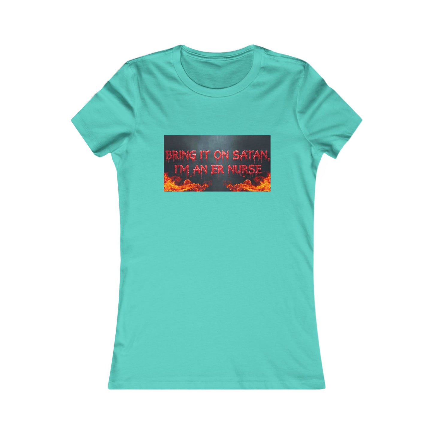 Nurse Graphic Tee, Funny ER Nurse Shirt, Halloween Gift, Nurse Appreciation Tee, Quirky Medical Humor Top, Work Uniform T-Shirt