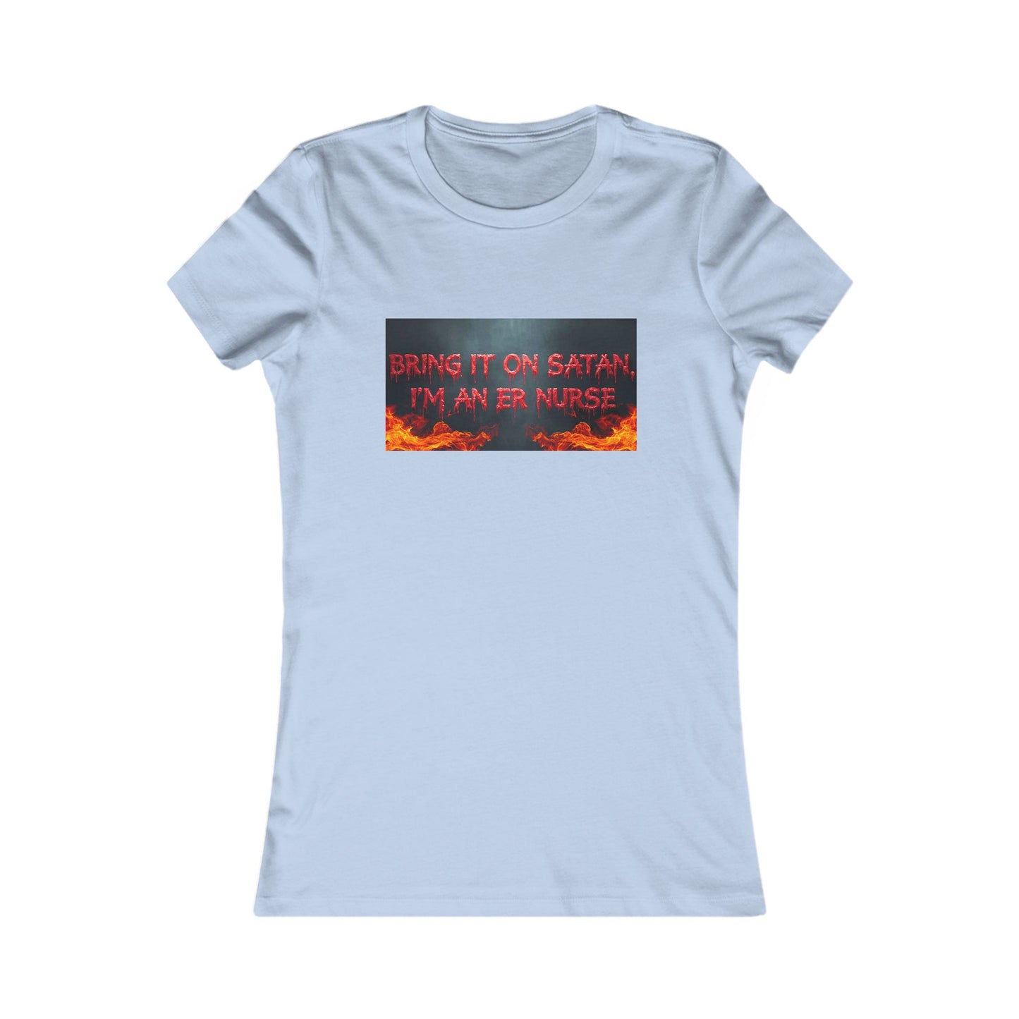 Nurse Graphic Tee, Funny ER Nurse Shirt, Halloween Gift, Nurse Appreciation Tee, Quirky Medical Humor Top, Work Uniform T-Shirt