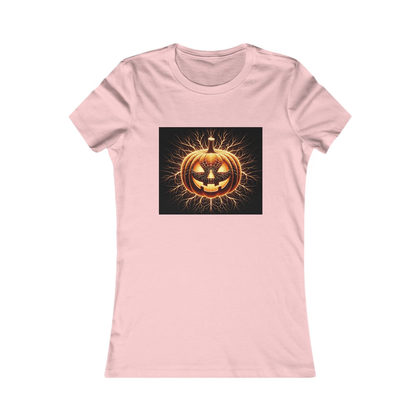 Halloween Pumpkin Women's Favorite Tee, Cute Halloween Shirt, Spooky Top, Fall Fashion, Trick or Treat Apparel, Autumn Style