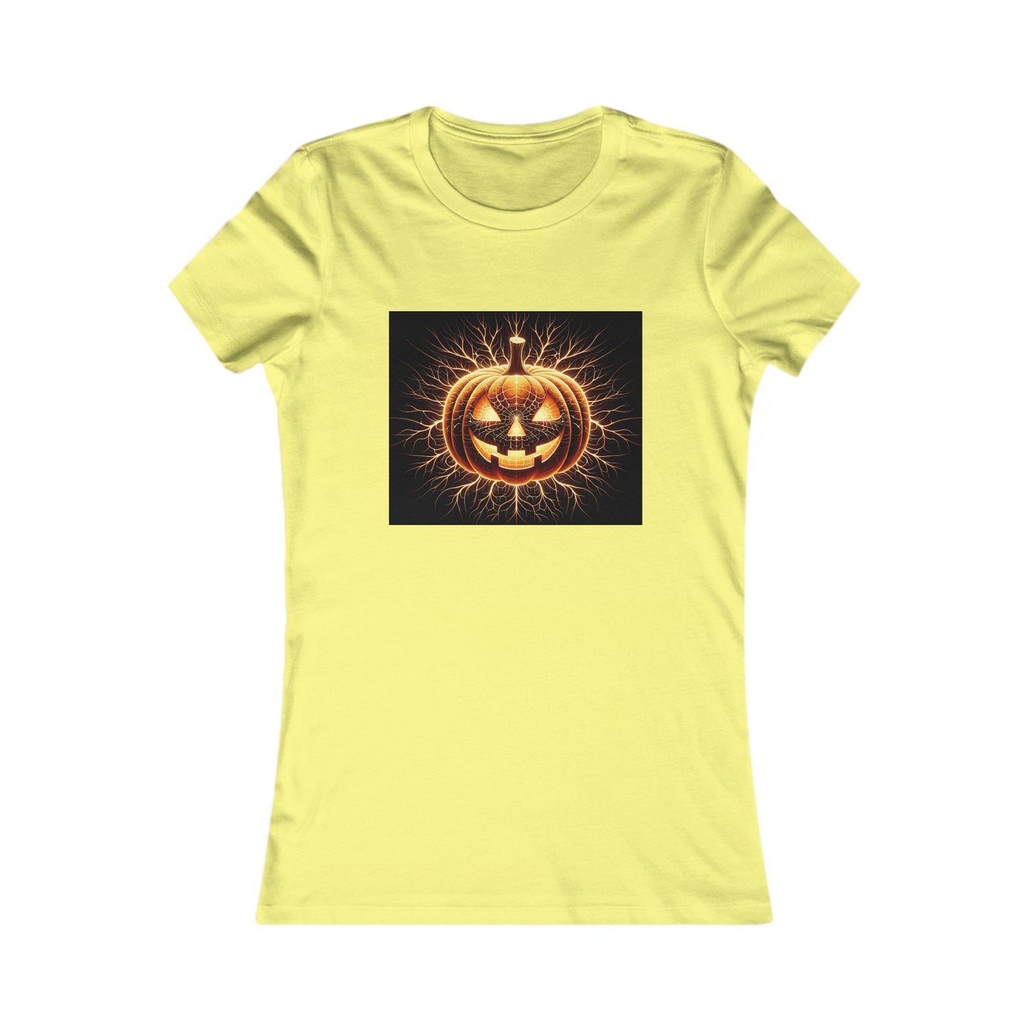 Halloween Pumpkin Women's Favorite Tee, Cute Halloween Shirt, Spooky Top, Fall Fashion, Trick or Treat Apparel, Autumn Style