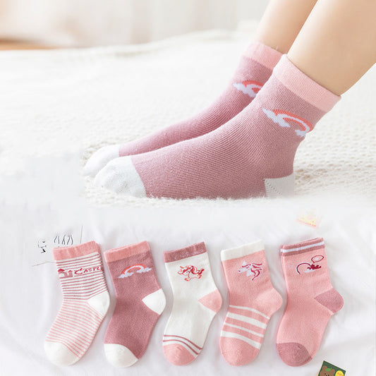 Medium Tube Thickened Kids Socks