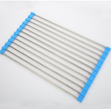 Folding Kitchen Drain Sink Rack