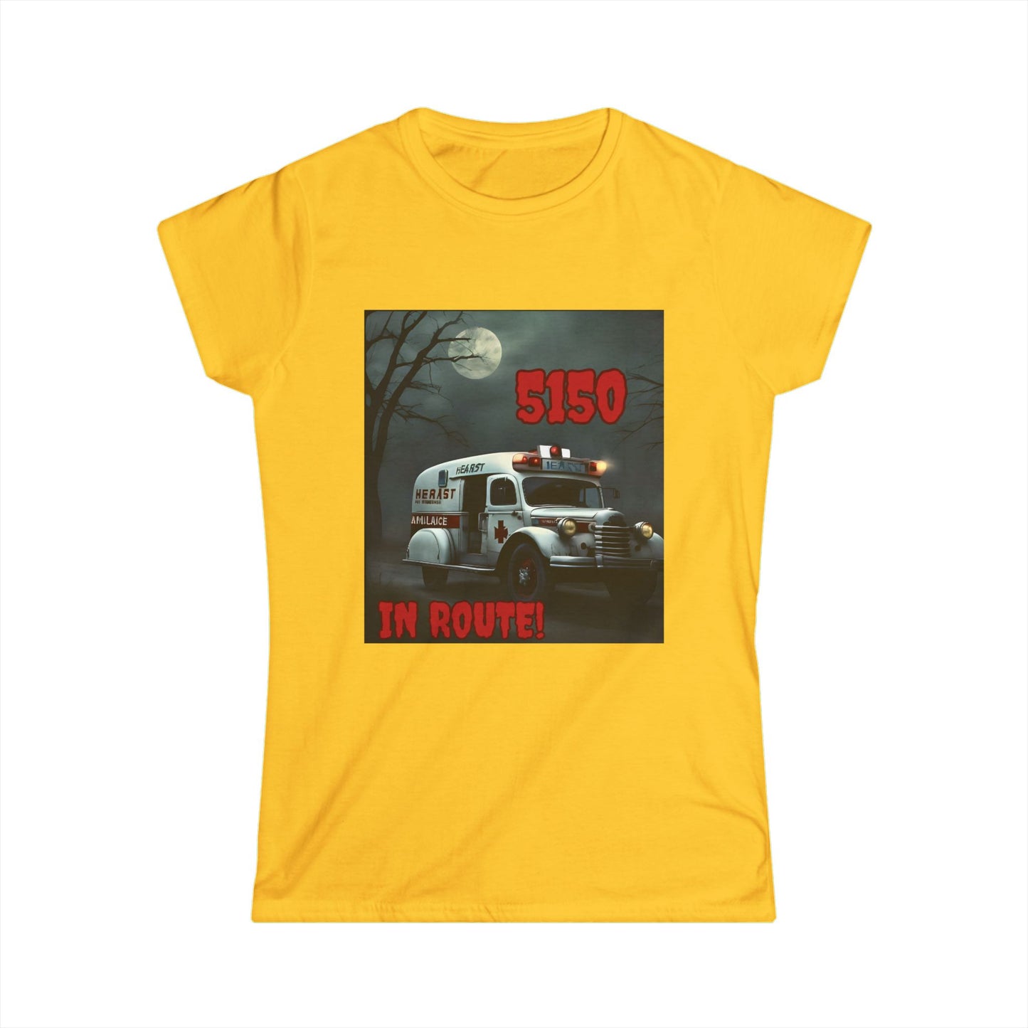 Ambulance Graphic Tee - S150 In Route, Funny Emergency Shirt, Halloween Costume, Nurse Gift, First Responder Apparel