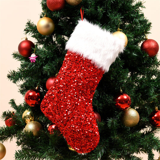 Large Sequin Christmas Stockings