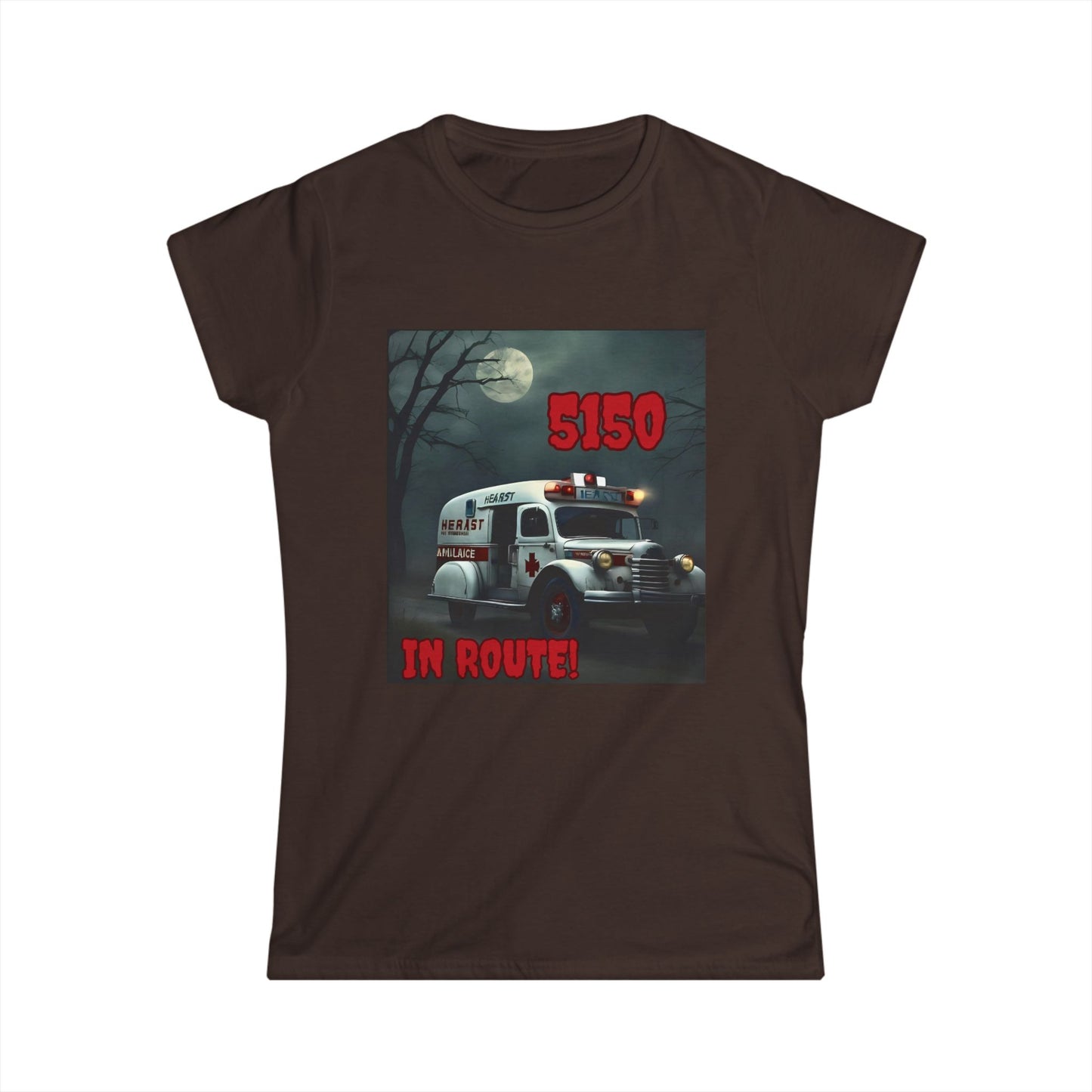 Ambulance Graphic Tee - S150 In Route, Funny Emergency Shirt, Halloween Costume, Nurse Gift, First Responder Apparel