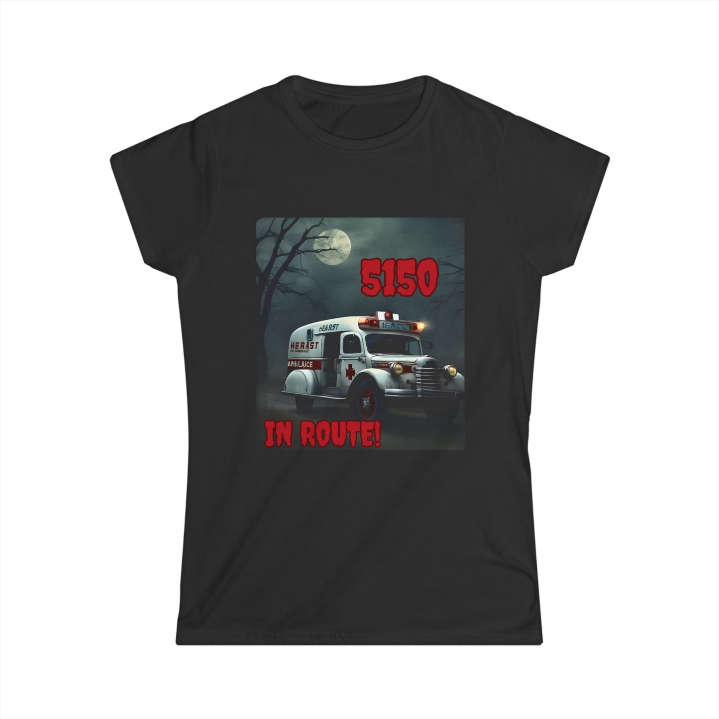 Ambulance Graphic Tee - S150 In Route, Funny Emergency Shirt, Halloween Costume, Nurse Gift, First Responder Apparel
