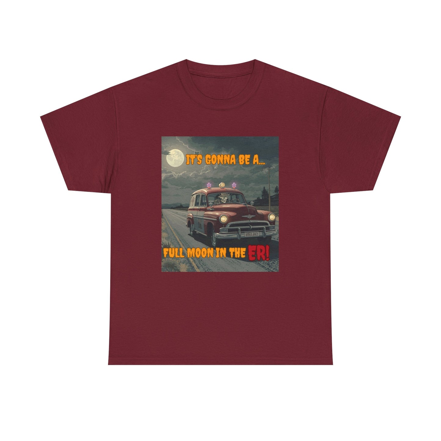 Vintage Full Moon Adventure Tee, Unisex Heavy Cotton Tee, Camping Shirt, Nostalgic Road Trip Shirt, Gift for Outdoors Lovers, [...]