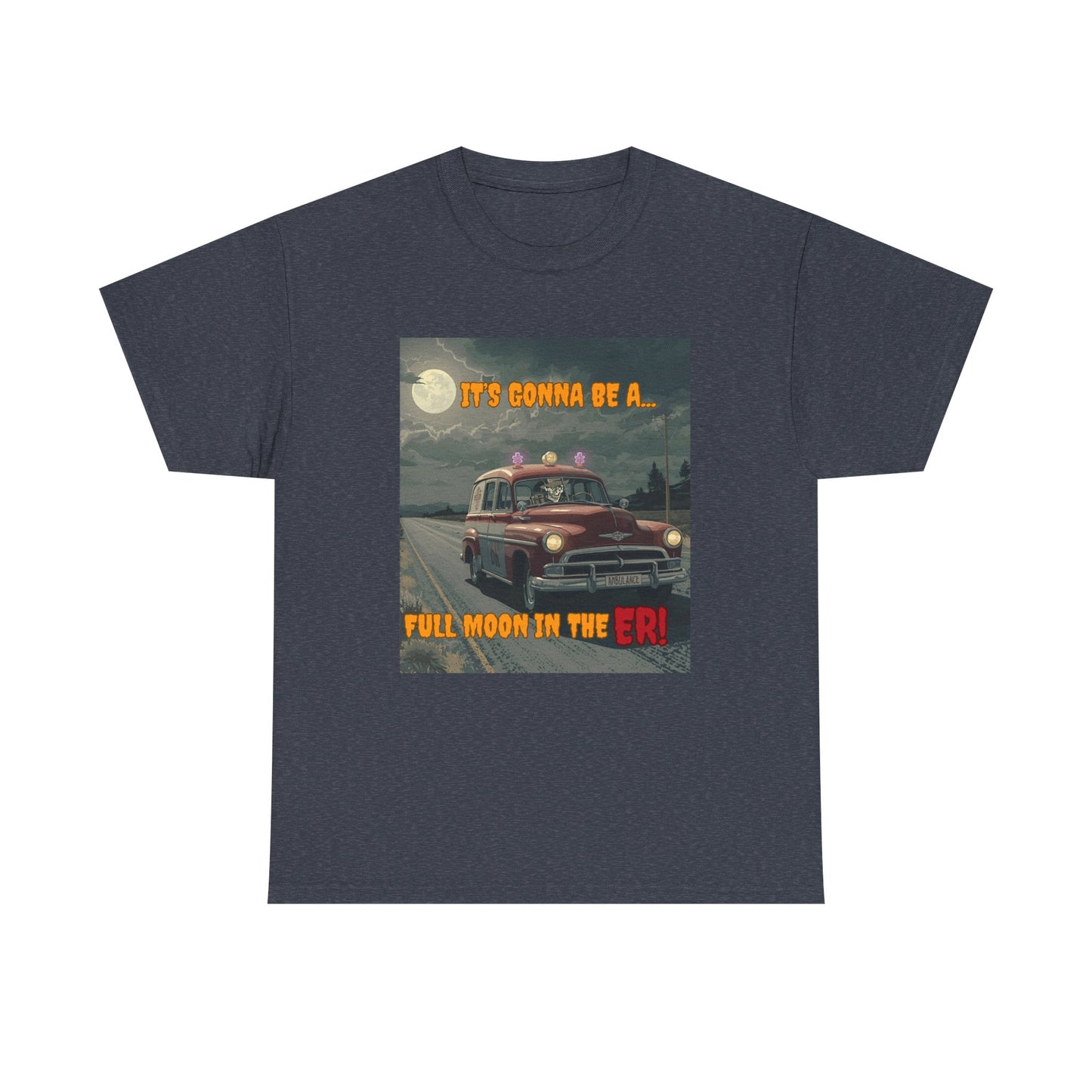 Vintage Full Moon Adventure Tee, Unisex Heavy Cotton Tee, Camping Shirt, Nostalgic Road Trip Shirt, Gift for Outdoors Lovers, [...]