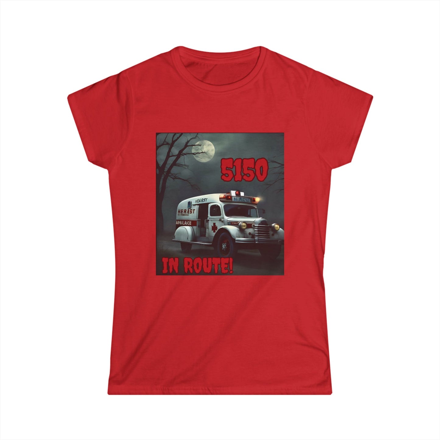 Ambulance Graphic Tee - S150 In Route, Funny Emergency Shirt, Halloween Costume, Nurse Gift, First Responder Apparel