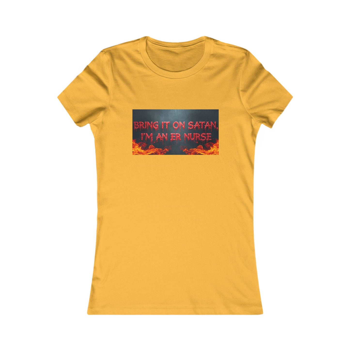 Nurse Graphic Tee, Funny ER Nurse Shirt, Halloween Gift, Nurse Appreciation Tee, Quirky Medical Humor Top, Work Uniform T-Shirt