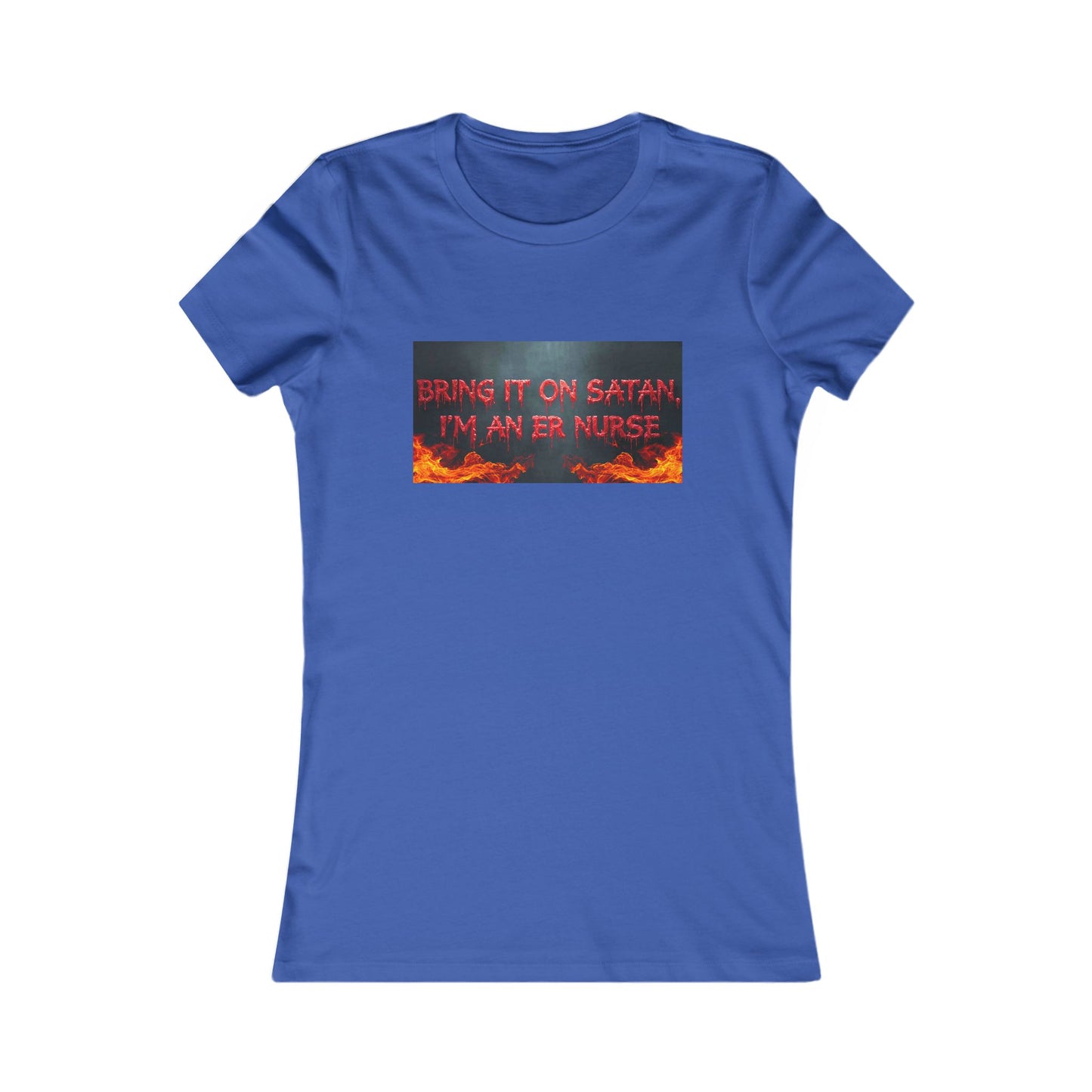 Nurse Graphic Tee, Funny ER Nurse Shirt, Halloween Gift, Nurse Appreciation Tee, Quirky Medical Humor Top, Work Uniform T-Shirt