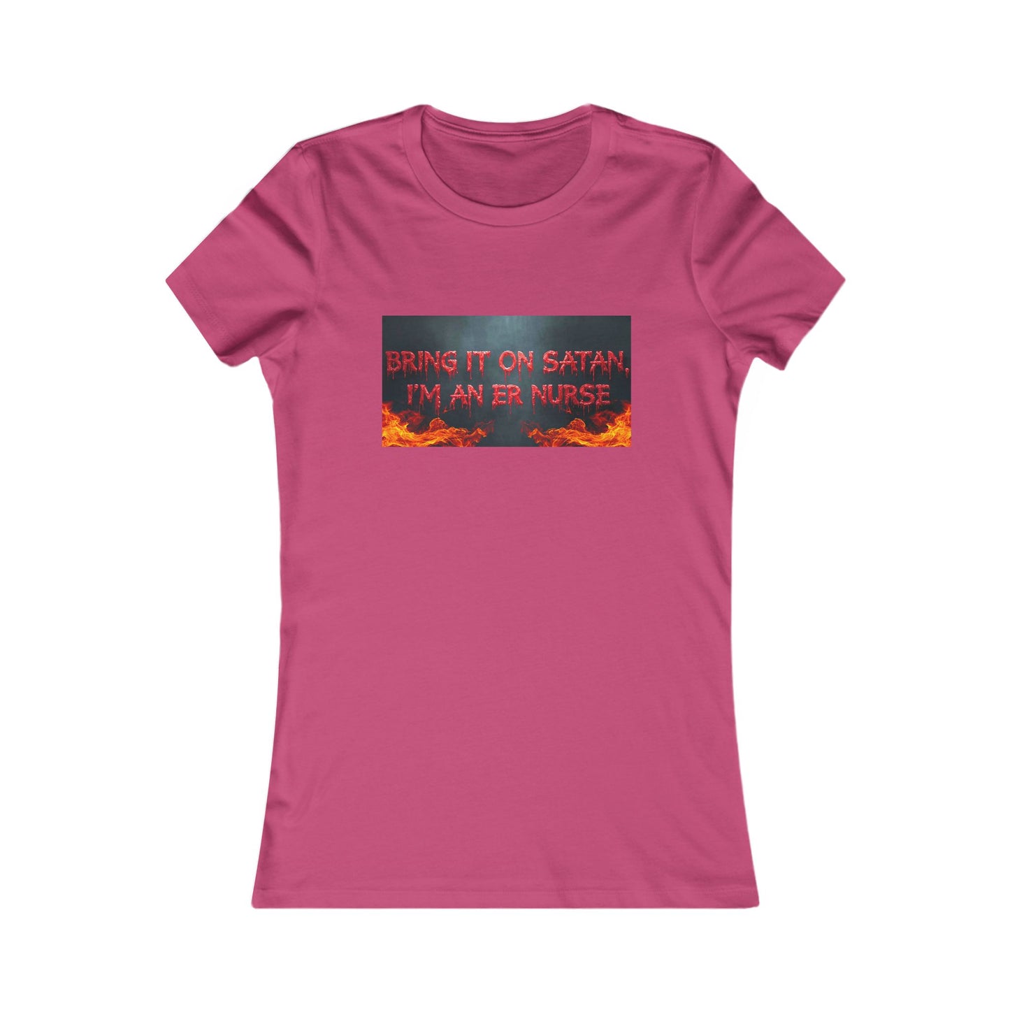 Nurse Graphic Tee, Funny ER Nurse Shirt, Halloween Gift, Nurse Appreciation Tee, Quirky Medical Humor Top, Work Uniform T-Shirt