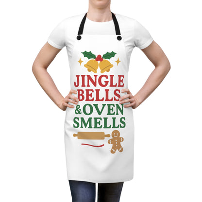 Christmas Apron - Funny Santa Apron, Holiday Cooking Apron, Christmas Kitchen Decor, Festive Baking Apron, Gift for Chef