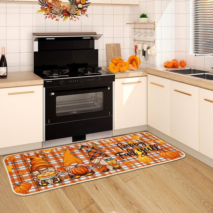 Fall/Thanksgiving Kitchen Mat Set of 2