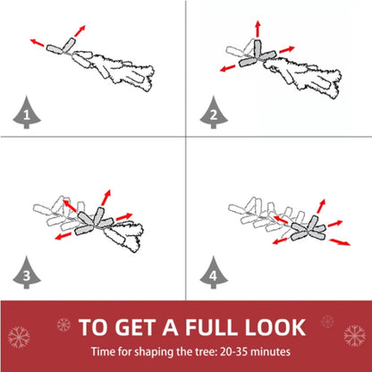 Pink Artificial Christmas Tree 6ft