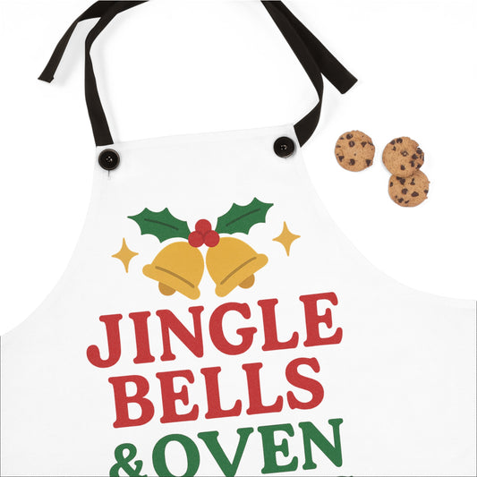 Christmas Apron - Funny Santa Apron, Holiday Cooking Apron, Christmas Kitchen Decor, Festive Baking Apron, Gift for Chef