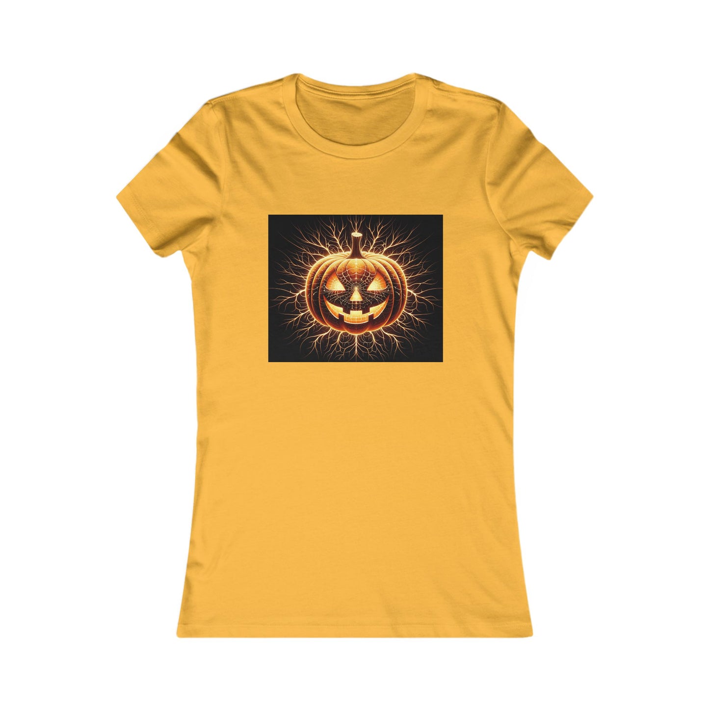 Halloween Pumpkin Women's Favorite Tee, Cute Halloween Shirt, Spooky Top, Fall Fashion, Trick or Treat Apparel, Autumn Style