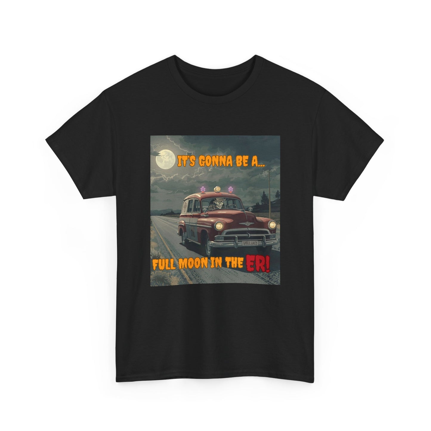 Vintage Full Moon Adventure Tee, Unisex Heavy Cotton Tee, Camping Shirt, Nostalgic Road Trip Shirt, Gift for Outdoors Lovers, [...]