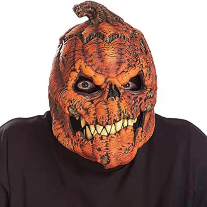 Realistic Scary Pumpkin,Halloween Mask