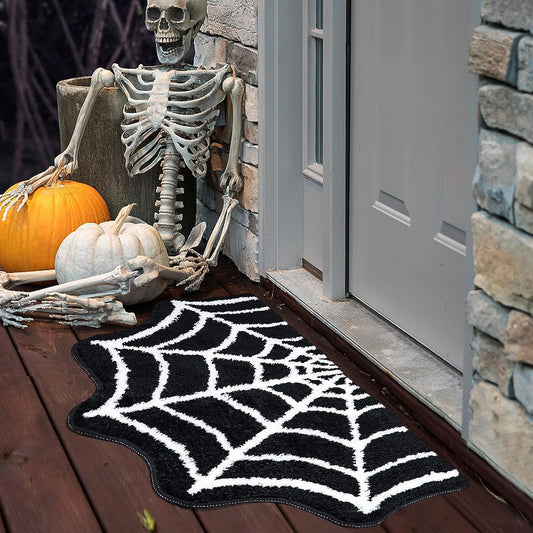 Halloween Spiderweb Entrance Doormat